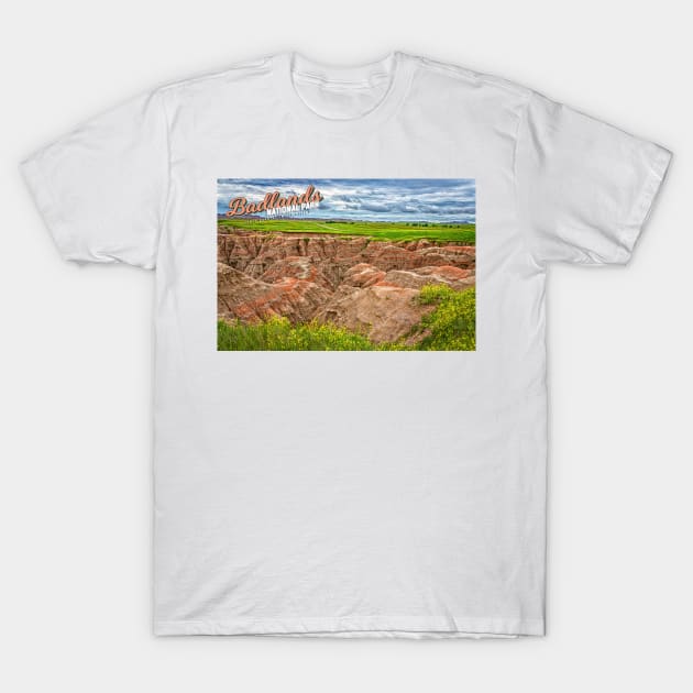 Badlands National Park T-Shirt by Gestalt Imagery